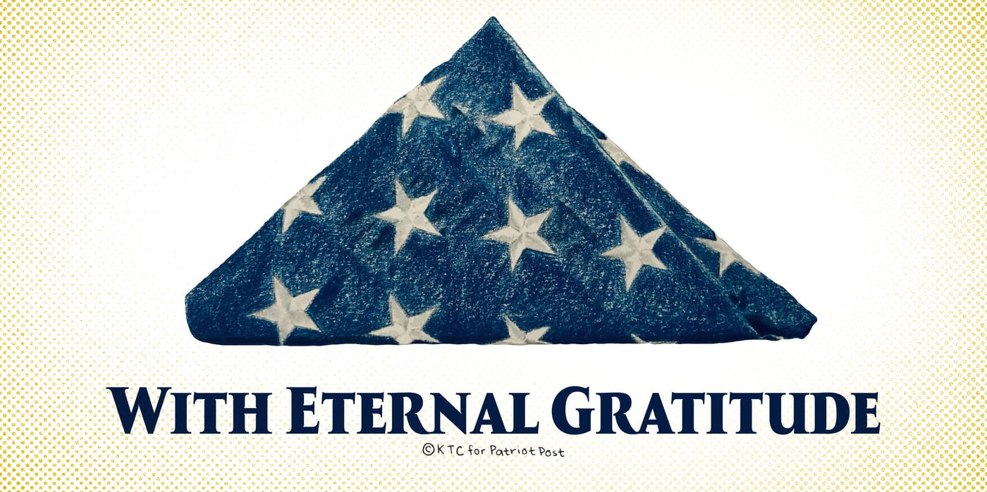 2025 5 20 memorial day gratitude KTC folded flag