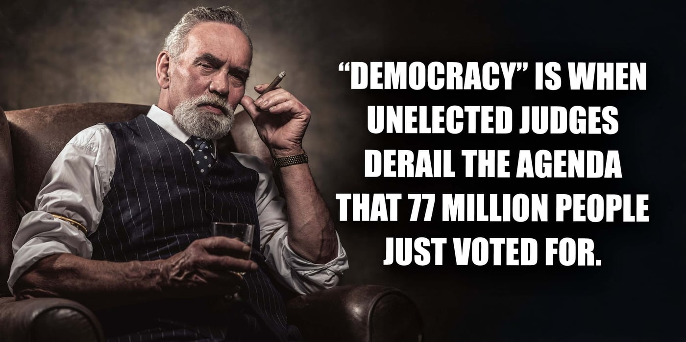 2025 6 3 unelected judges democracy