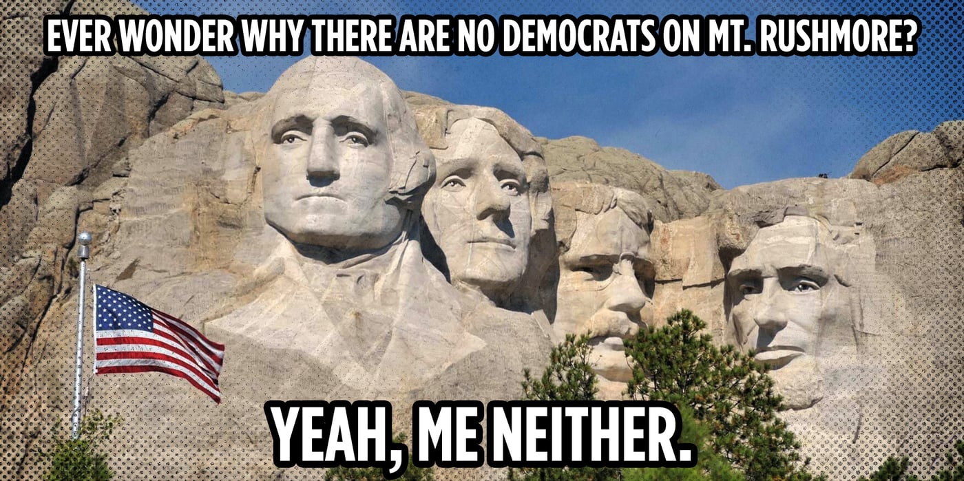 2025 6 26 democrats mount rushmore