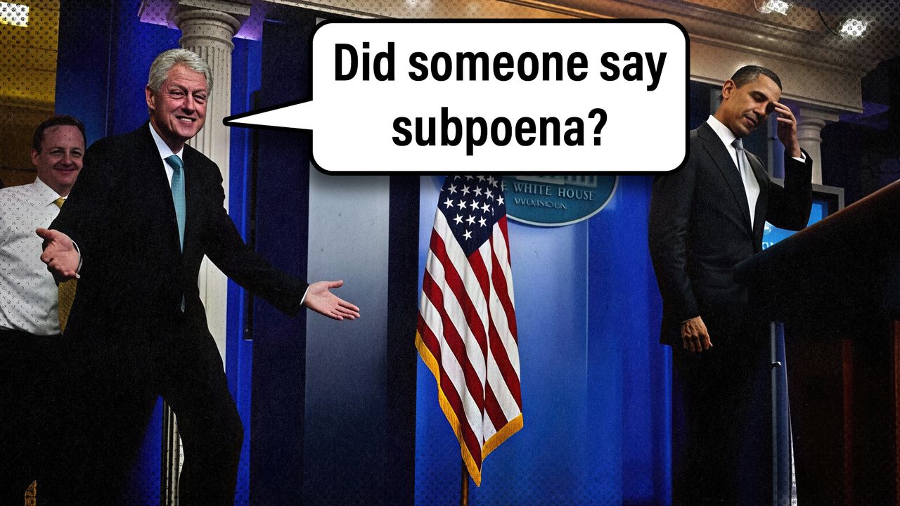 2025 8 6 bill clinton subpoena
