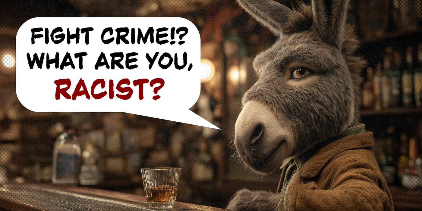 2025 8 21 donkey fight crime racist