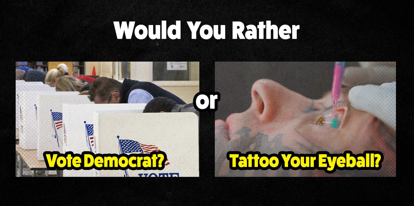 2025 8 22 rather vote dem tattoo eyeball