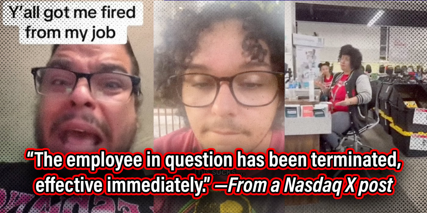 2025 9 16 charlie kirk gloaters fired