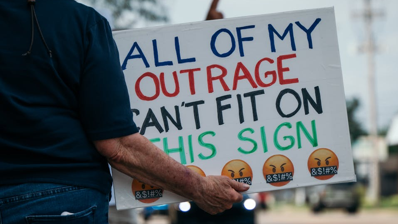 outrage