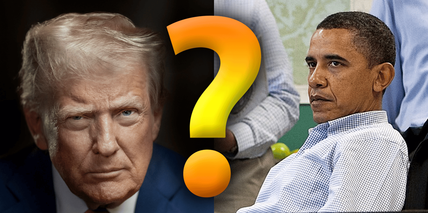 trump obama