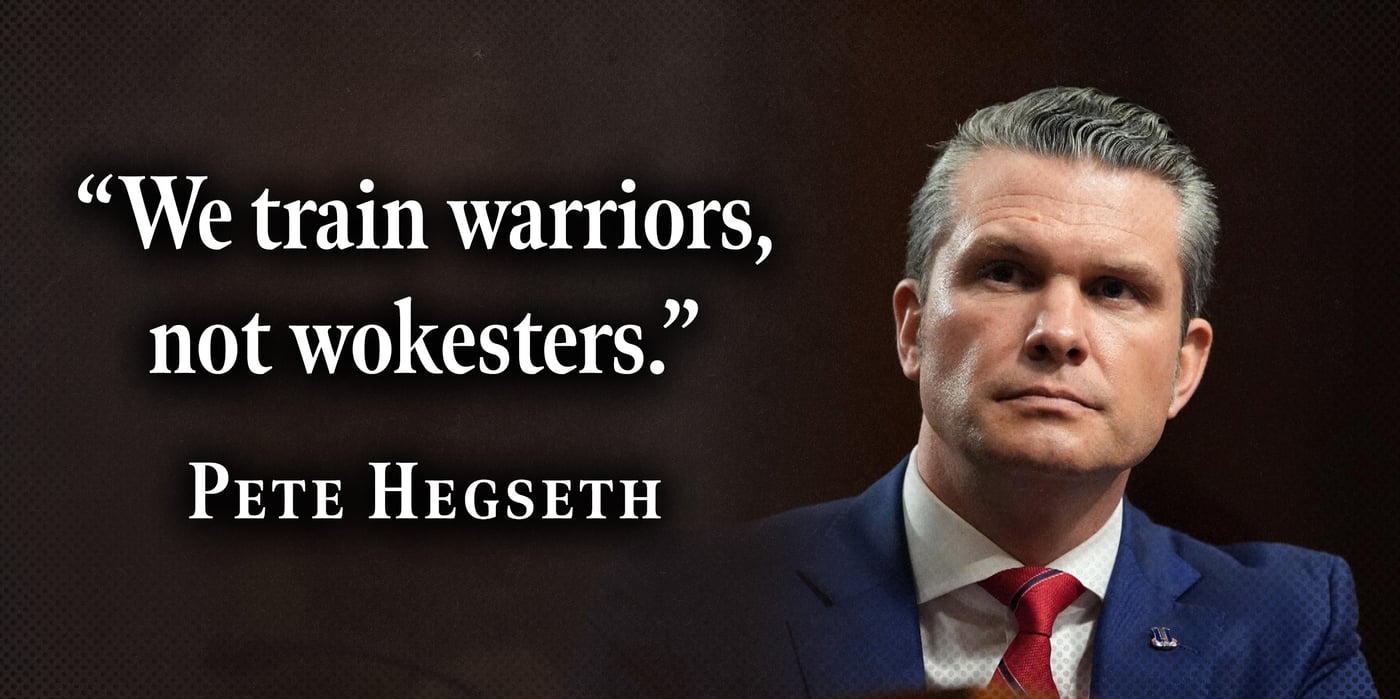 2026 4 14 hegseth warrios wokesters