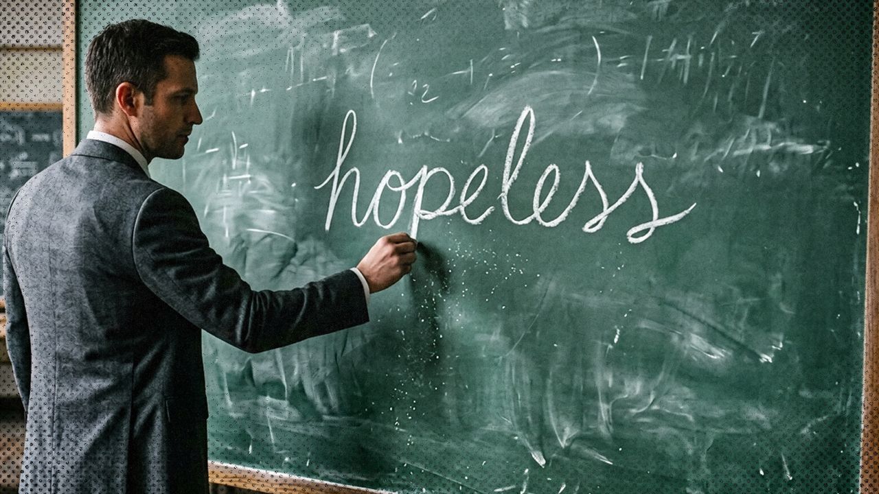 2026 4 28 hopeless classroom chalk board