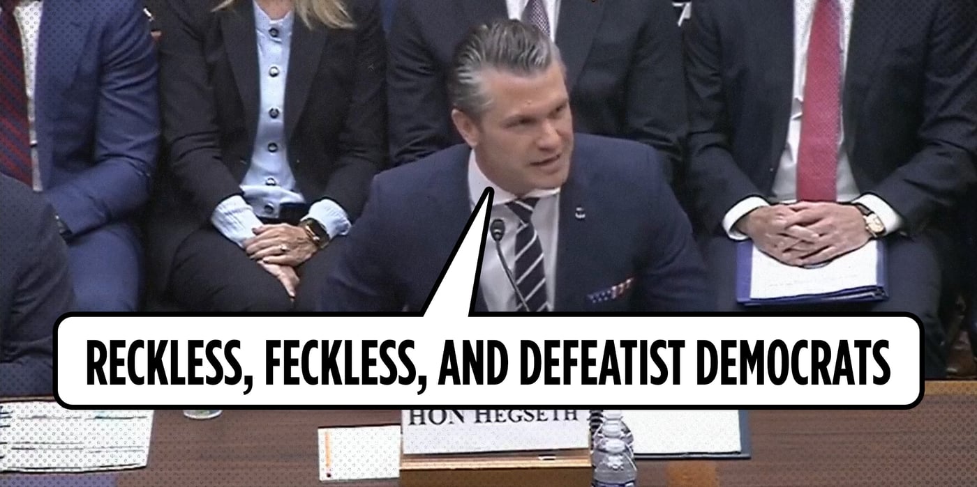 2026 4 30 hefseth feckless dems