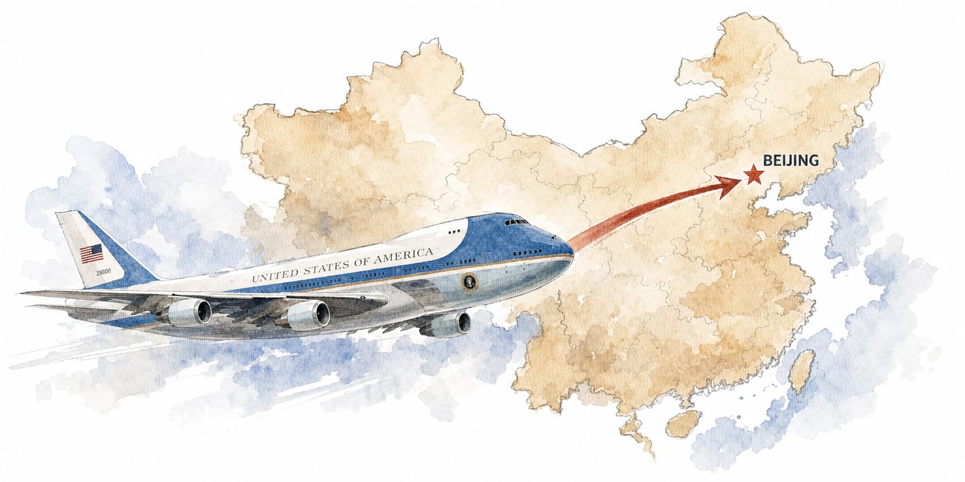 2026 5 12 airforce one beijing