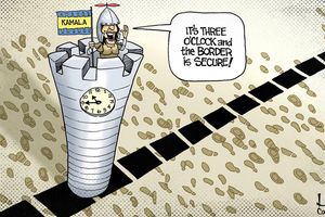 2022 9 14 Nate Kamala Border Cartoon