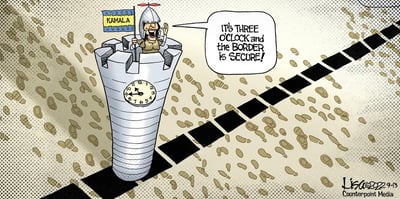 2022 9 14 Nate Kamala Border Cartoon
