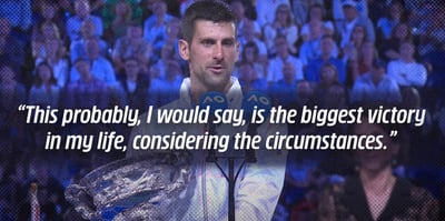 2023 1 30 Djokovic tennis