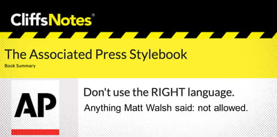 2023 6 8 AP stylebook cliff notes