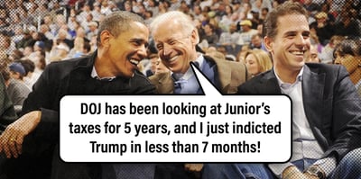 2023 6 9 biden obama hunter trump indictment