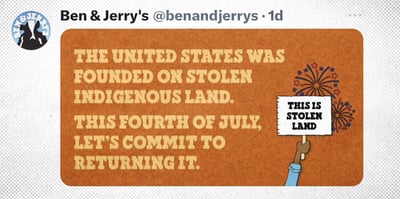 2023 7 7 ben jerry's stolen land