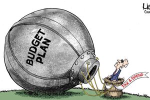 2024 1 9 biden budget lead balloon lisa cartoon