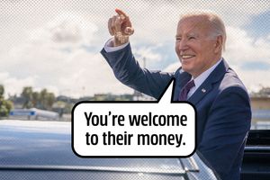 2024 4 8 Biden welcome money
