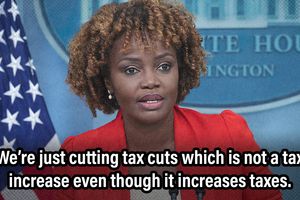 2024 5 7 cut tax cuts karine jean pierre