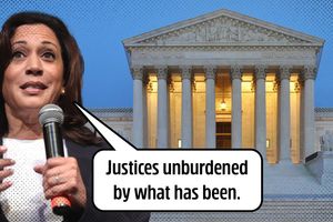 2024 9 13 Kamala Harris SCOTUS unbrudened