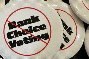 2024 9 17 against rank choice voting buttons