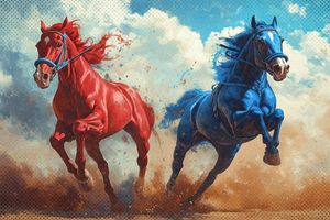 2024 10 1 election horse race