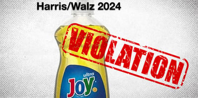 2024 10 2 Harris Walz Joy violation