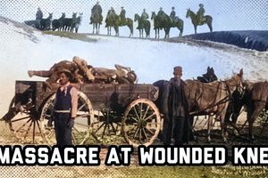 wounded knee colorized