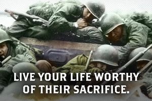 2024 6 4 worthy sacrifice dday colorized