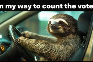 2024 11 5 sloth driving