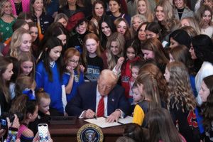 2025 2 6 trump womens sports