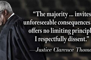 2025 3 28 clarence thomas quote dissent