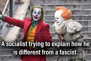 2025 9 17 socialism fascism clowns