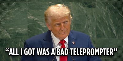2025 9 24 trump bad teleprompter un