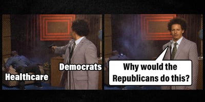 2025 10 8 democrats blame republicans shoot healthcare