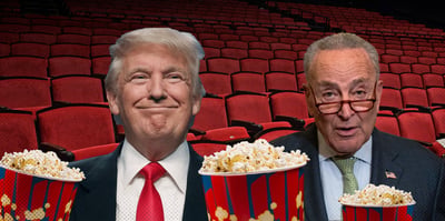 2025 10 21 trump schumer popcorn