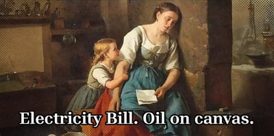 2025 12 3 electricity bill oil on canvas
