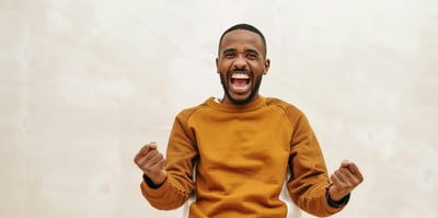 Excited Man