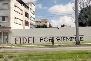 2026 1 14 cuba fidel wall