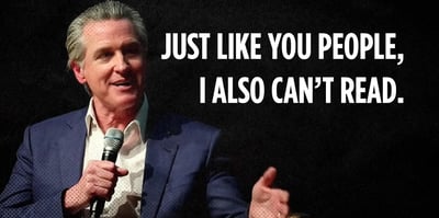 2026 2 25 newsom cant read