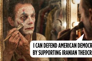 2026 3 30 clown no kings iran support