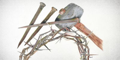 2026 4 1 good friday hammer nail crown