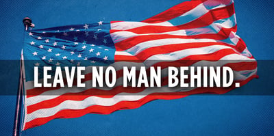 2026 4 6 leave no man behind flag