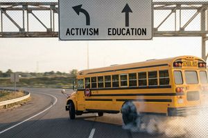 2026 4 20 education sharp left bus activism