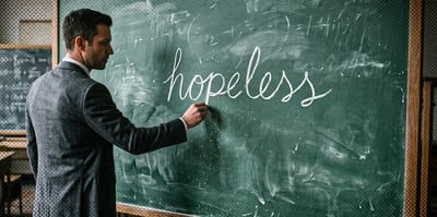 2026 4 28 hopeless classroom chalk board