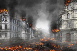 war