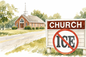2025 5 14 no ice church sign