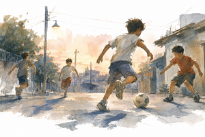 2026 5 28 kids playing in the street