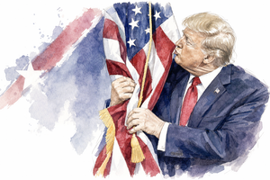 2026 7 1 trump flag
