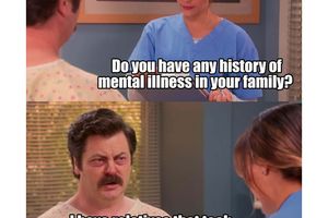 meme fam history mental illness fauci