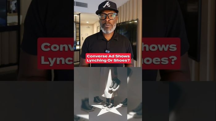 Converse Shoe Ad Shows LYNCHING?